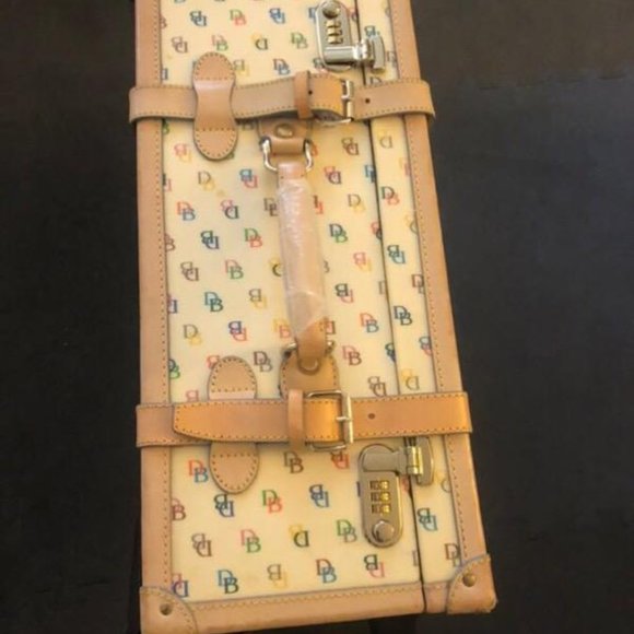 Dooney & Bourke Signature Rolling Suitcase - Picture 2 of 7